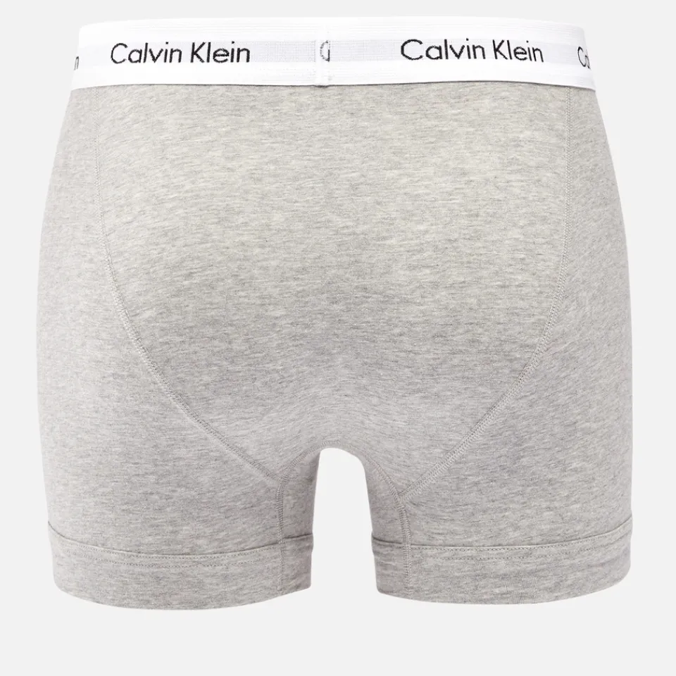 Underwear|Calvin Klein Cotton Stretch 3-Pack Trunks - L