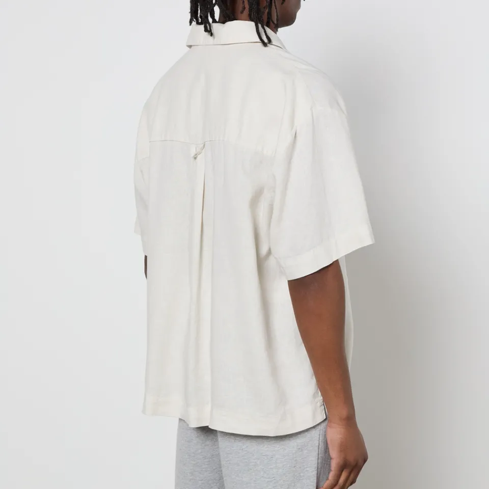 Loungewear|Dr. Martens Calvin Klein Linen-Blend Sleep Shirt - S