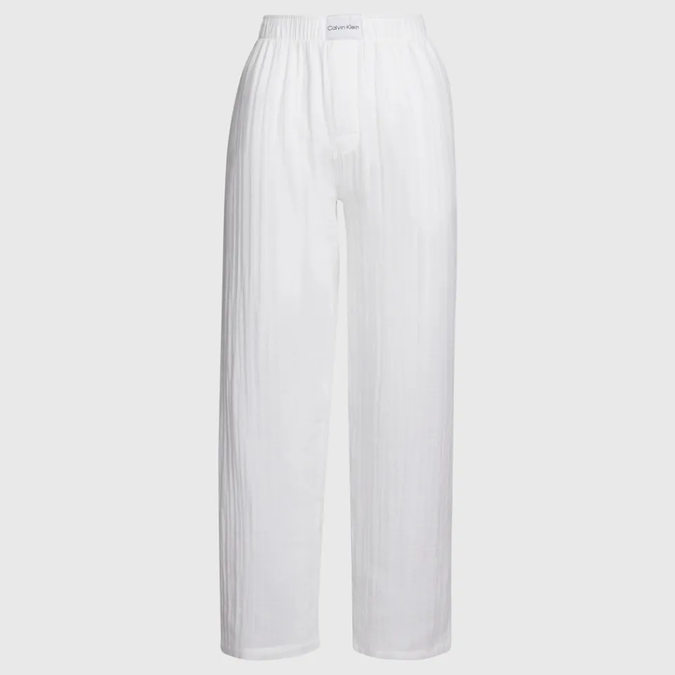 Loungewear|HAY Calvin Klein Textured Cotton-Gauze Sleep Pants - XS
