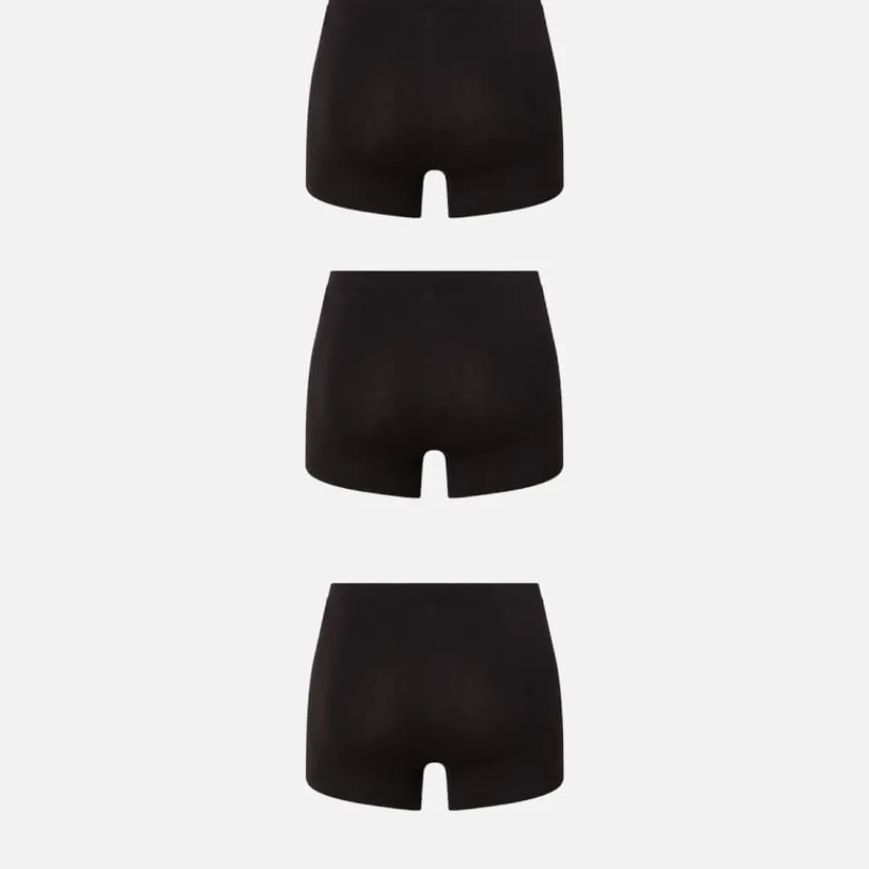 Underwear|Calvin Klein Three-Pack Cotton-Blend Boxer Briefs - S