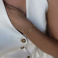 Jewellery|Dr. Martens Carat London Stevie Gold-Plated Sterling Silver Bracelet