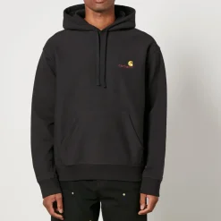 Sweatshirts|Dr. Martens Carhartt WIP Hooded American Script Cotton-Blend Hoodie - M