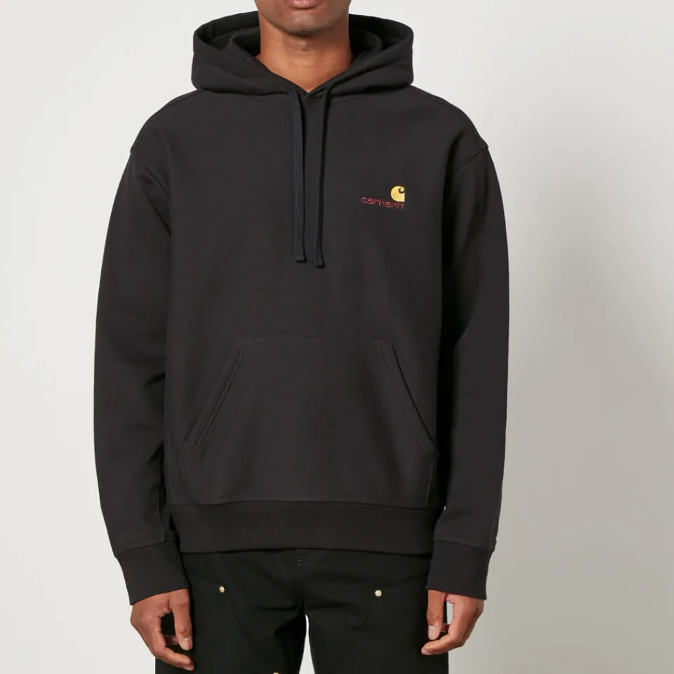 Sweatshirts|Dr. Martens Carhartt WIP Hooded American Script Cotton-Blend Hoodie - M