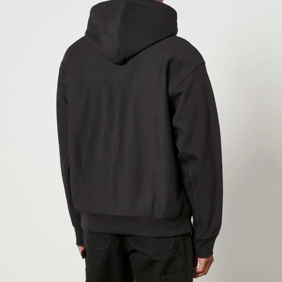 Sweatshirts|Dr. Martens Carhartt WIP Hooded American Script Cotton-Blend Hoodie - M