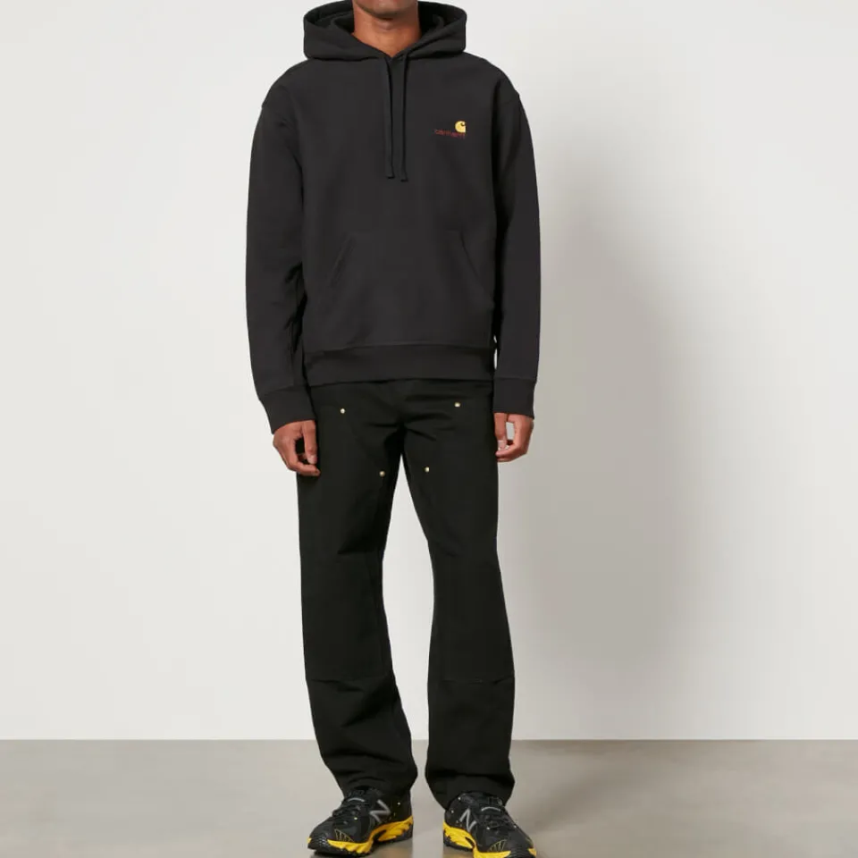 Sweatshirts|Dr. Martens Carhartt WIP Hooded American Script Cotton-Blend Hoodie - M
