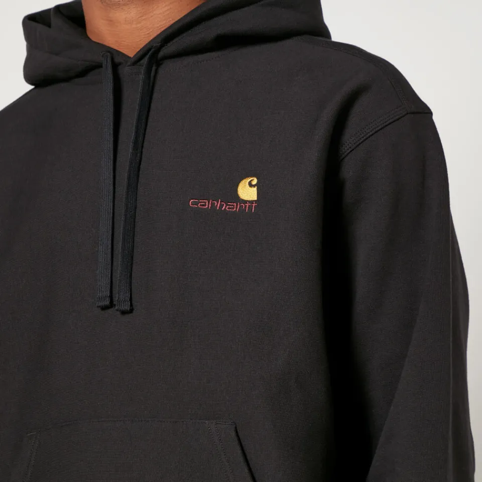 Sweatshirts|Dr. Martens Carhartt WIP Hooded American Script Cotton-Blend Hoodie - M