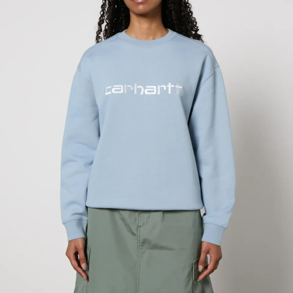 Loungewear|Sweatshirts|Carhartt WIP Logo Cotton-Blend Jersey Sweatshirt - S