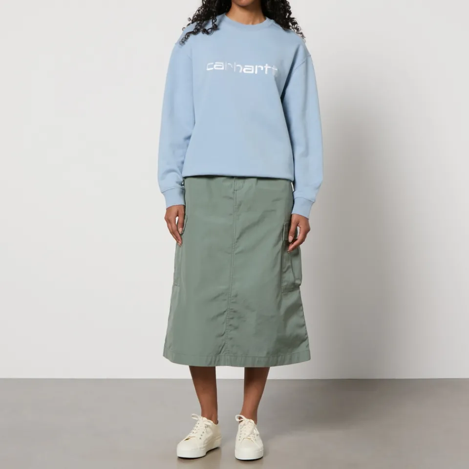 Loungewear|Sweatshirts|Carhartt WIP Logo Cotton-Blend Jersey Sweatshirt - S