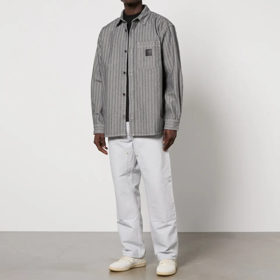 Shirts|Shirts|Dr. Martens Carhartt WIP Menard Herringbone Denim Shirt Jacket - S