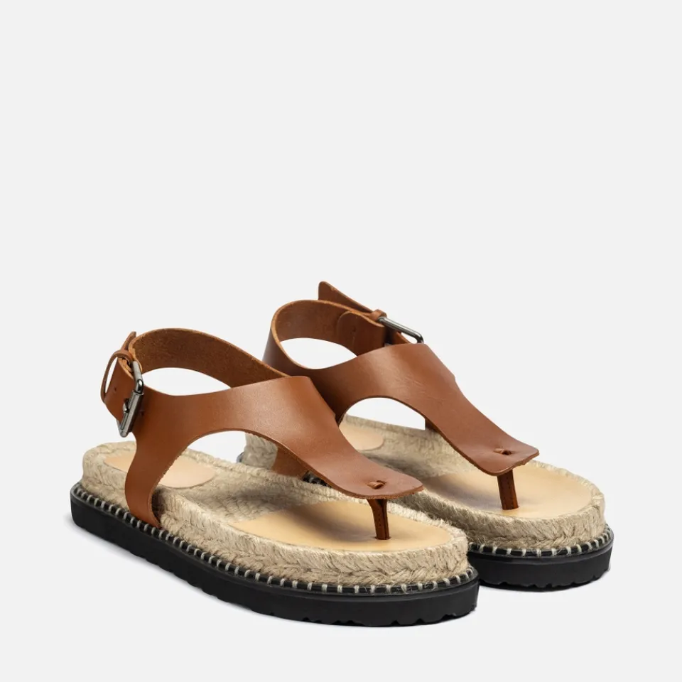 Sandals & Slides|Sandals|Dr. Martens Castañer Tokio Leather Toe-Post Sandals - UK 8