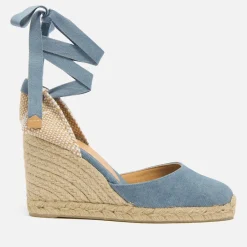 Heels|Sandals & Slides|Dr. Martens Castañer Women's Carina Canvas Espadrille Wedge Sandals - 3