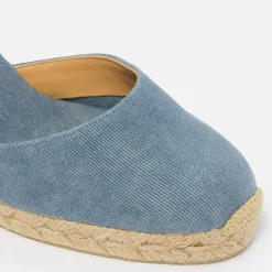 Heels|Sandals & Slides|Dr. Martens Castañer Women's Carina Canvas Espadrille Wedge Sandals - 3