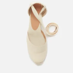Heels|Birkenstock Castañer Women's Carina Wedged Espadrille Sandals - UK 3