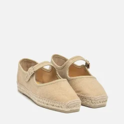 Flats|Dr. Martens Castañer Women's Padua Canvas Mary Jane Flats - UK 3