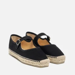 Flats|Dr. Martens Castañer Women's Padua Cotton-Blend Canvas Mary Jane Flats - UK 6