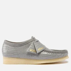Shoes|Dr. Martens Clarks Originals Men's Croc-Effect Leather Wallabee Shoes - UK 7