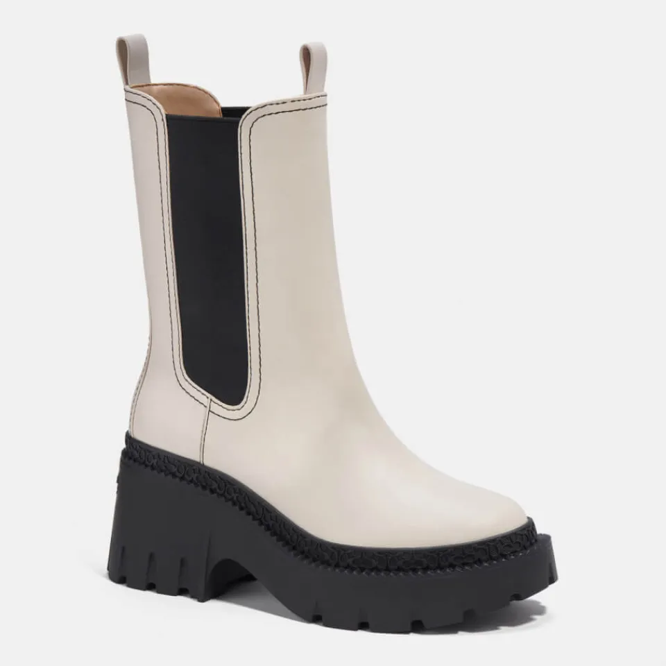 Boots|Dr. Martens Coach Alexa Leather Heeled Chelsea Boots - UK 3