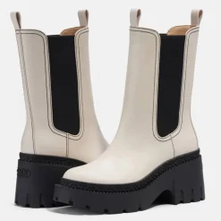 Boots|Dr. Martens Coach Alexa Leather Heeled Chelsea Boots - UK 3