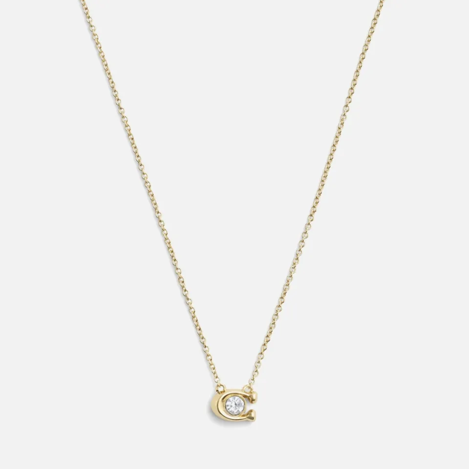 Jewellery|Dr. Martens Coach C Gold-Tone Pendant Necklace