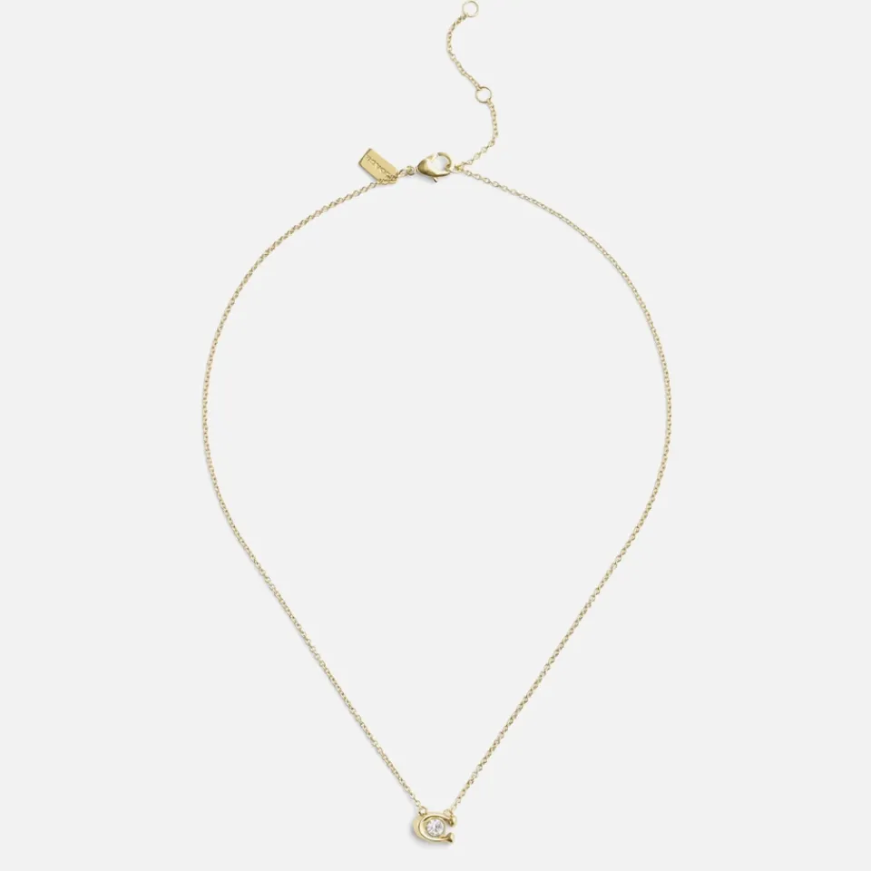 Jewellery|Dr. Martens Coach C Gold-Tone Pendant Necklace