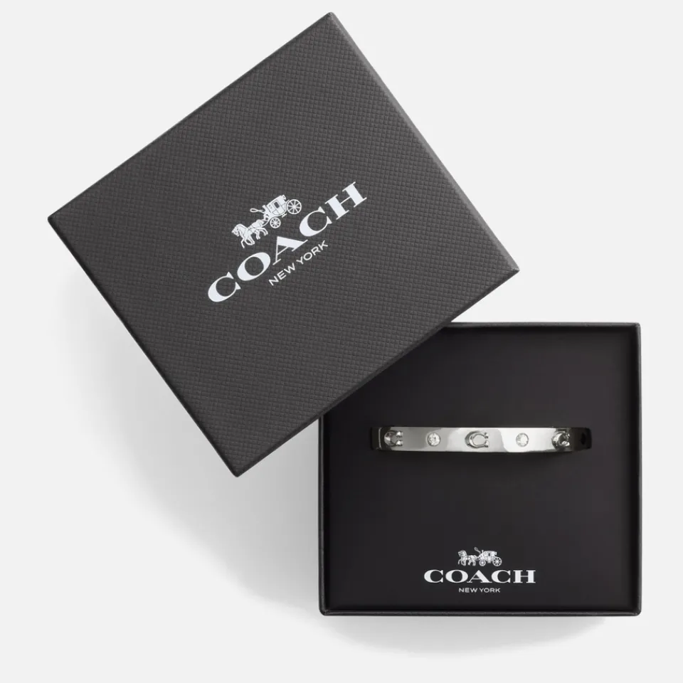 Jewellery|Dr. Martens Coach C Silver-Tone Bangle Bracelet