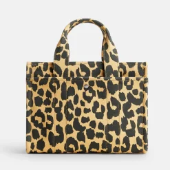 Holiday Bags|Bags|Dr. Martens Coach Cargo Tote 26 Leopard Print Cotton Canvas Bag