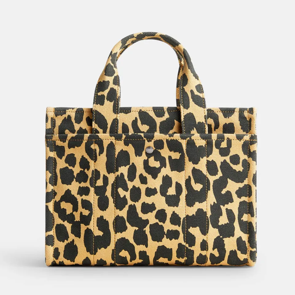 Holiday Bags|Bags|Dr. Martens Coach Cargo Tote 26 Leopard Print Cotton Canvas Bag