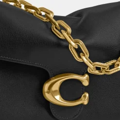 Bags|Coach Chain Tabby Leather Shoulder Bag