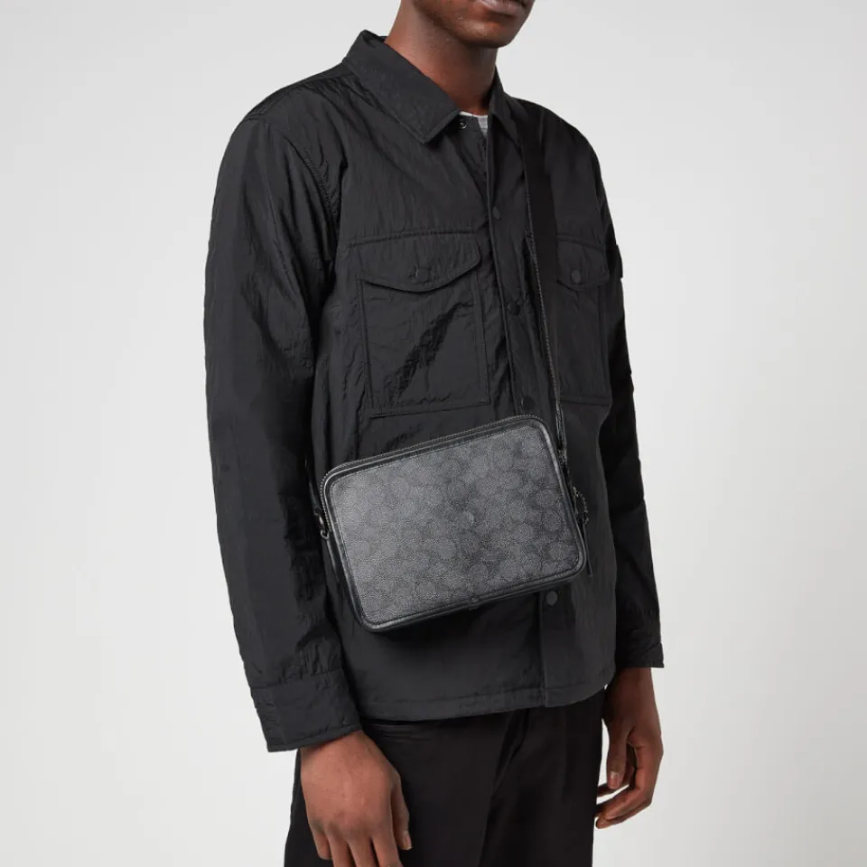 Bags|Holiday Bags|Dr. Martens Coach Charter Signature 24 Coated-Canvas Crossbody Bag