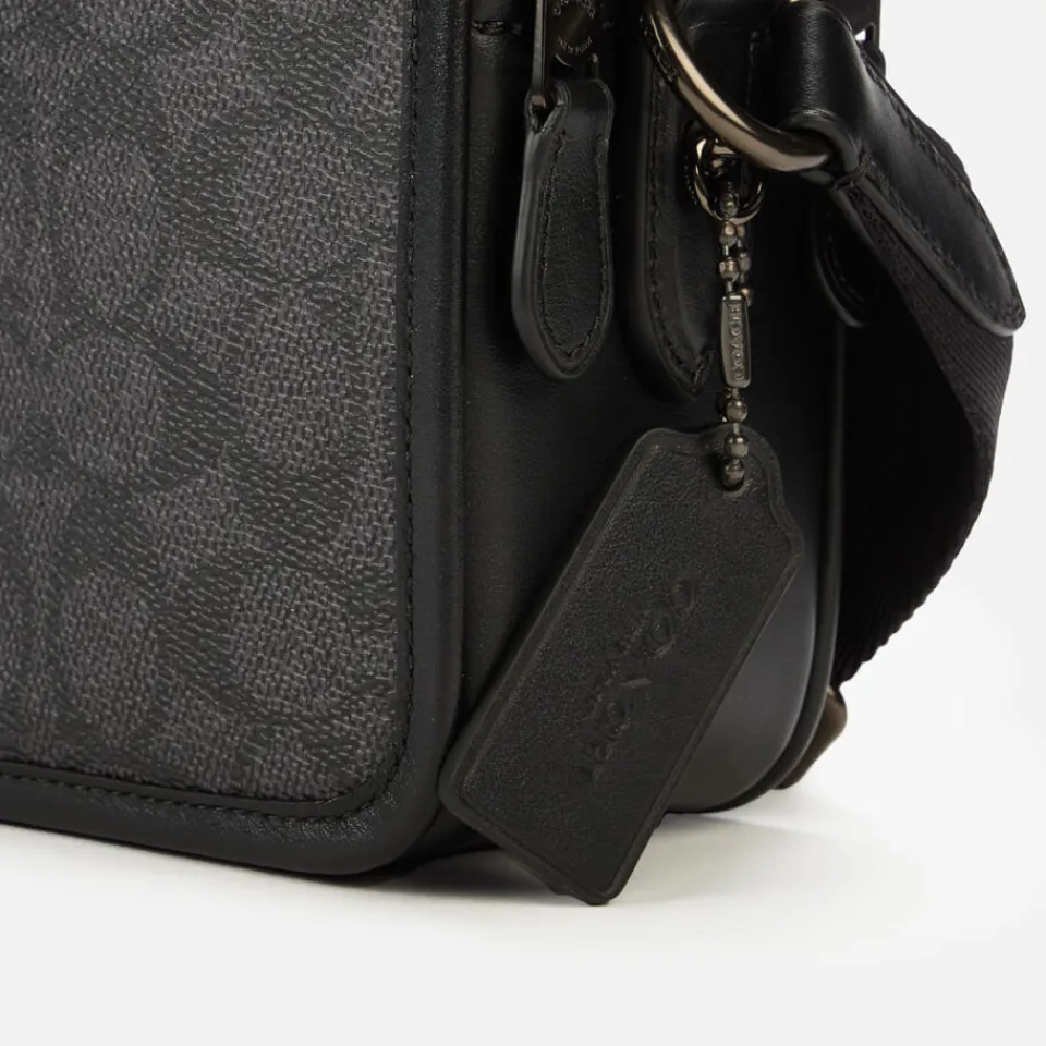 Bags|Holiday Bags|Dr. Martens Coach Charter Signature 24 Coated-Canvas Crossbody Bag