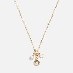 Jewellery|Dr. Martens Coach Cluster Gold-Tone Charm Necklace