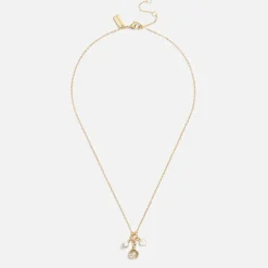 Jewellery|Dr. Martens Coach Cluster Gold-Tone Charm Necklace
