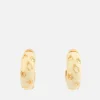 Jewellery|Dr. Martens Coach Gold-Plated Chubby Gold-Plated Huggie Earrings