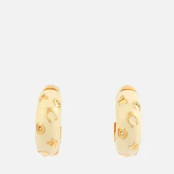Jewellery|Dr. Martens Coach Gold-Plated Chubby Gold-Plated Huggie Earrings