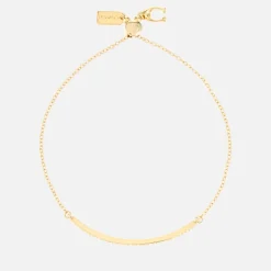 Jewellery|Dr. Martens Coach Gold-Plated Cubic Zirconia Slider Bracelet