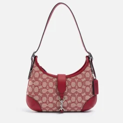 Bags|Coach Hamptons Jacquard Hobo Bag