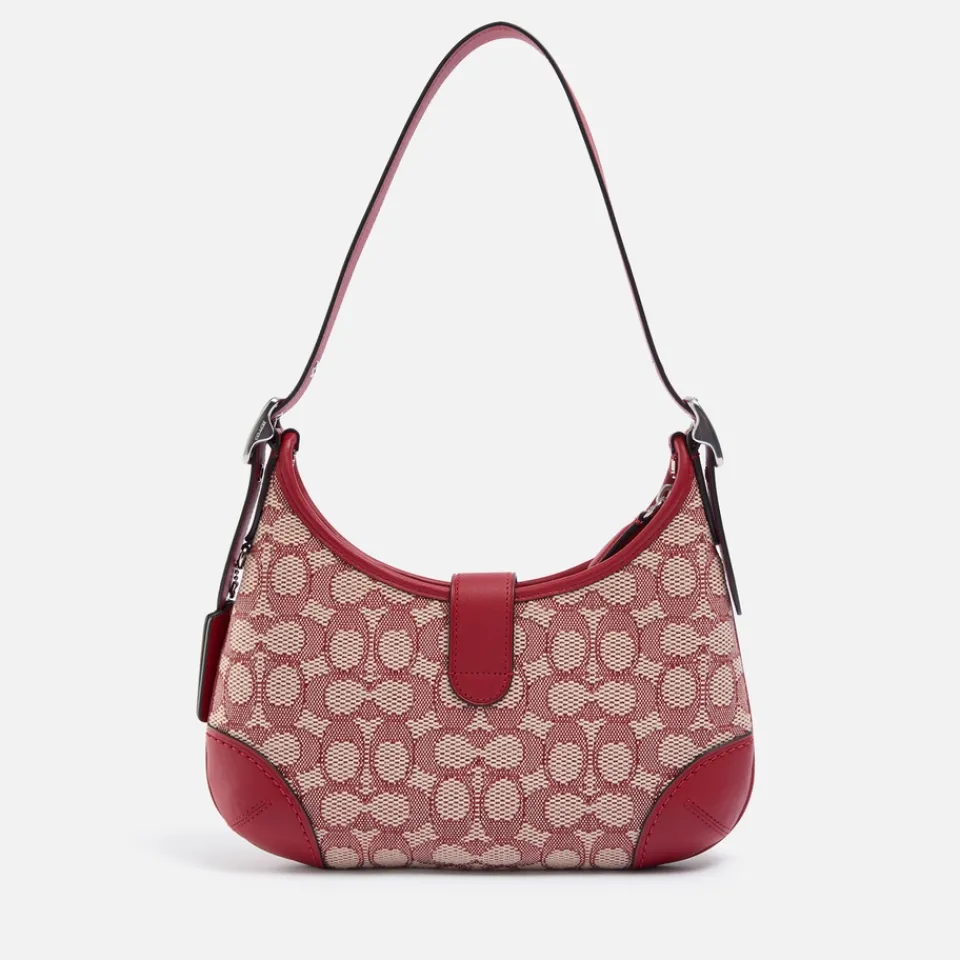 Bags|Coach Hamptons Jacquard Hobo Bag