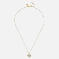 Jewellery|Dr. Martens Coach Heart Gold-Tone Pendant Necklace