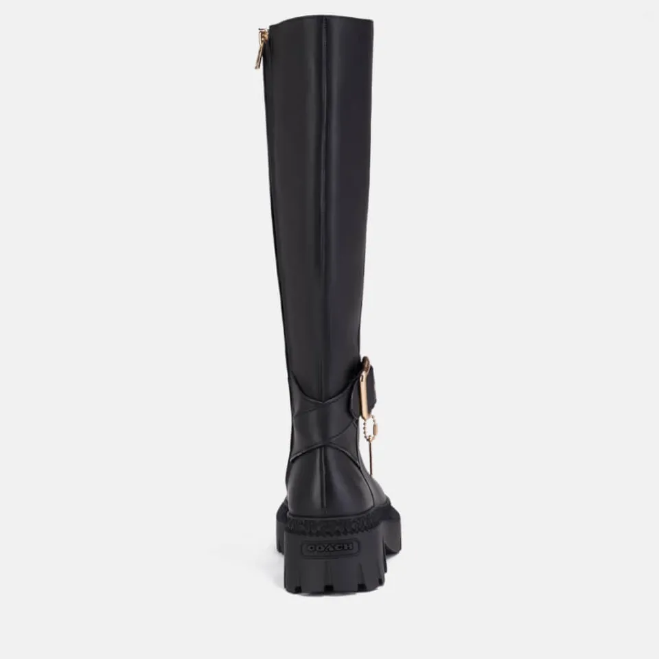 Boots|Dr. Martens Coach James Leather Knee-High Boots - UK 3