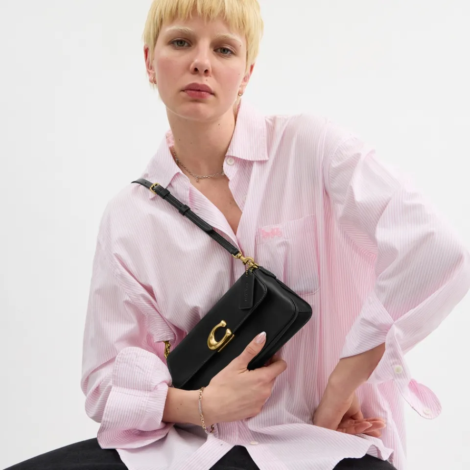 Bags|Dr. Martens Coach Jet Leather Shoulder Bag