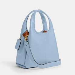 Bags|Dr. Martens Coach Lana 23 Pebble-Grain Leather Shoulder Bag