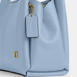 Bags|Dr. Martens Coach Lana 23 Pebble-Grain Leather Shoulder Bag