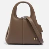 Bags|Coach Lana 23 Polished Pebble-Grain Leather Shoulder Bag