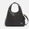 Bags|Dr. Martens Coach Lana 23 Polished Pebbled Leather Shoulder Bag