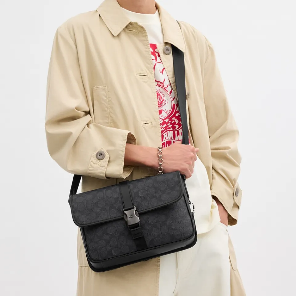 Bags|Holiday Bags|Dr. Martens Coach League Jacquard-Canvas Messenger Bag