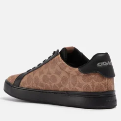 Trainers|Dr. Martens Coach Lowline Signature Printed Coated-Canvas Trainers - UK 7