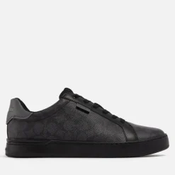 Trainers|Dr. Martens Coach Lowline Signature Printed Coated-Canvas Trainers - UK 10