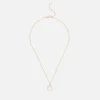 Jewellery|Dr. Martens Coach Mop Coin Short Gold-Tone Pendant Necklace