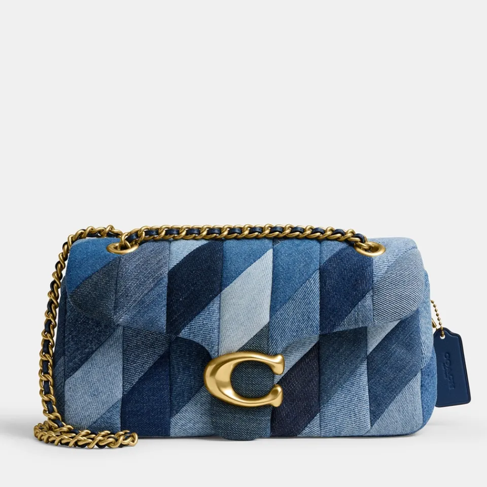 Bags|Stuart Weitzman Coach Patchwork Tabby 26 Denim Shoulder Bag