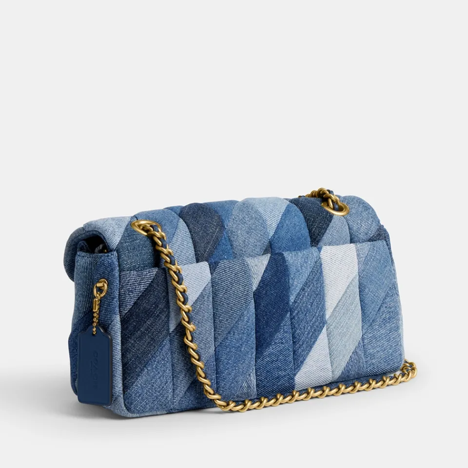 Bags|Stuart Weitzman Coach Patchwork Tabby 26 Denim Shoulder Bag